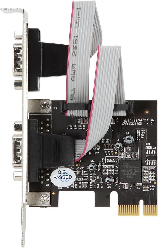 Alt view image 3 of 5 - VANTEC 2-Port Serial PCIe Host Card Model UGT-PCE20SR