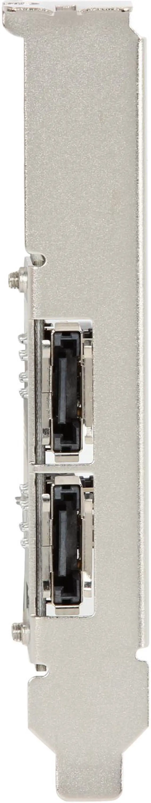 Alt view image 2 of 5 - Vantec 4 Channel 6-Port SATA 6 Gb/s PCIe RAID Host Card Model UGT-ST644R with HyperDuo