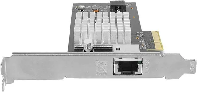 Alt view image 2 of 6 - VANTEC UGT-PC200GNA 1-Port 10G Network PCIe Card With Intel X550-AT Chip