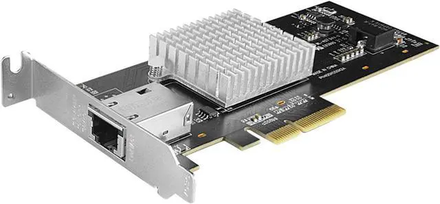 Alt view image 4 of 6 - VANTEC UGT-PC200GNA 1-Port 10G Network PCIe Card With Intel X550-AT Chip