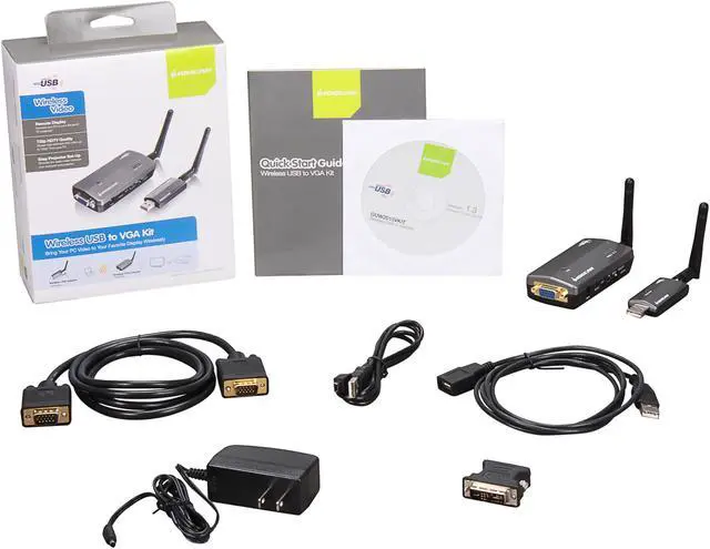 Alt view image 5 of 5 - IOGEAR GUW2015VKIT Wireless USB to VGA Kit