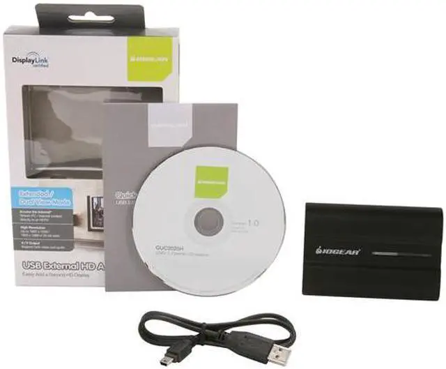 Alt view image 6 of 6 - IOGEAR GUC2025H USB 2.0 to HDMI External Video Card