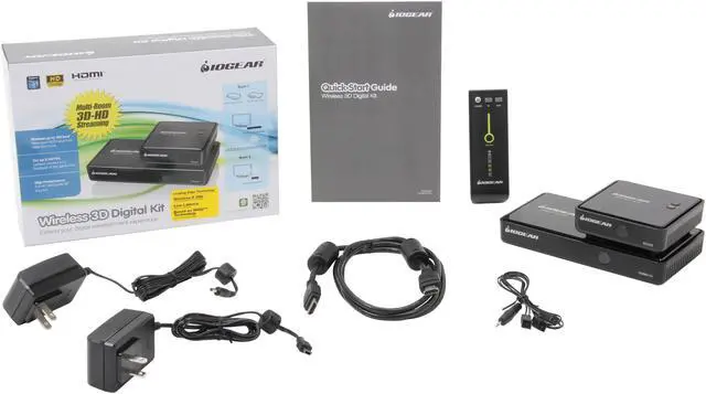 Alt view image 9 of 9 - IOGEAR Wireless HDMI Digital Kit GW3DHDKIT