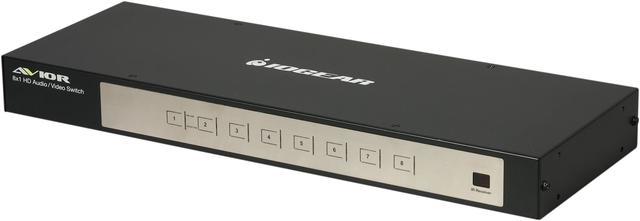 IOGEAR - GHSW8181 - 8-Port HD Switch with RS-232 Support