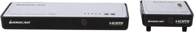 Alt view image 2 of 7 - IOGEAR Long Range Wireless 5x2 HDMI Matrix PRO GWHDMS52MB
