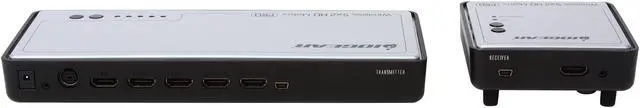 Alt view image 4 of 7 - IOGEAR Long Range Wireless 5x2 HDMI Matrix PRO GWHDMS52MB