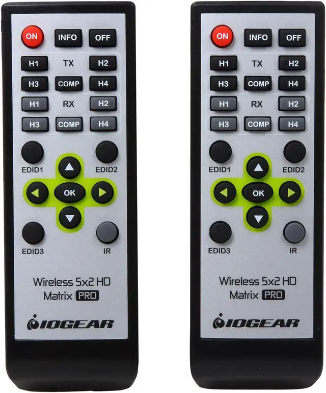 Alt view image 6 of 7 - IOGEAR Long Range Wireless 5x2 HDMI Matrix PRO GWHDMS52MB