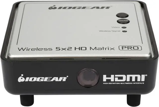 Alt view image 2 of 7 - IOGEAR Long Range Wireless 5 x 2 HD Matrix Pro Receiver GWHDRX01