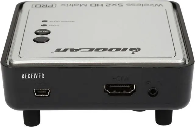 Alt view image 4 of 7 - IOGEAR Long Range Wireless 5 x 2 HD Matrix Pro Receiver GWHDRX01