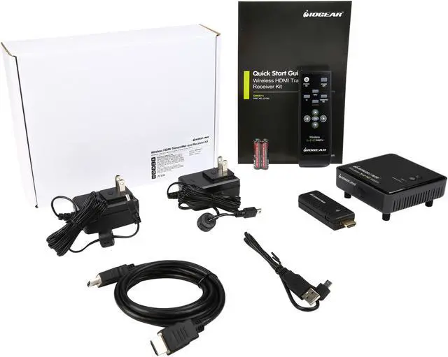 Alt view image 11 of 11 - IOGEAR Wireless HD TV Connection Kit GWHD11