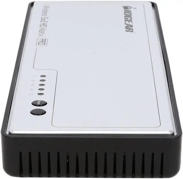 Alt view image 4 of 10 - IOGEAR GWHDMS52MBK4 Long-Range HDMI® Wireless Video 5x2 Matrix PRO with 4 Receivers