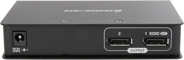Alt view image 4 of 6 - IOGEAR 2-Port DisplayPort 1.2 Cinema 4K Splitter & Multi-Monitor MST Hub GDPSP2
