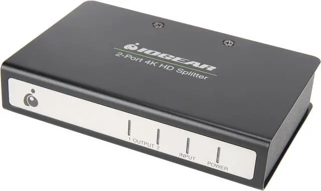 Main image of IOGEAR 2-Port Cinema 4K Splitter with HDMI connectors GHSP8422B