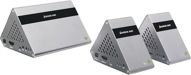 Alt view image 2 of 3 - IOGEAR Wireless 4K UHD Ultra-Fast 60GHz HDMI Computer/TV/Projector for Uncompressed Audio/Video Streaming