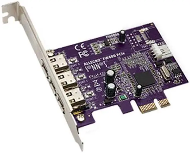Main image of SoNNeT 3 Port Firewire 400 PCI-E Card Model FW400A-E