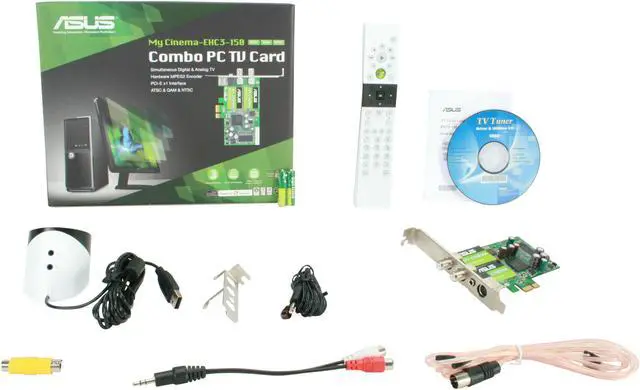 Alt view image 5 of 5 - ASUS My Cinema-EHC3-150/NAQ/FM/AV/RC Combo TV Card