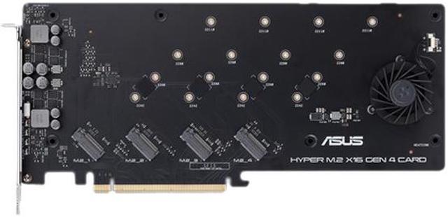 Asus HYPER M.2 X16 GEN 4 CARD Hyper M.2 x16 Gen 4 Card (PCIe 4.0/3.0)