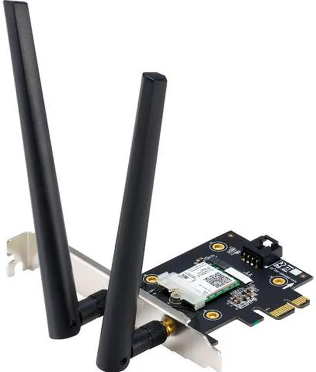 Main image of Asus 90IG0610-MA0R1T PCE-AX3000 WiFi 6 (802.11ax) Adapter with 2 External Antennas.