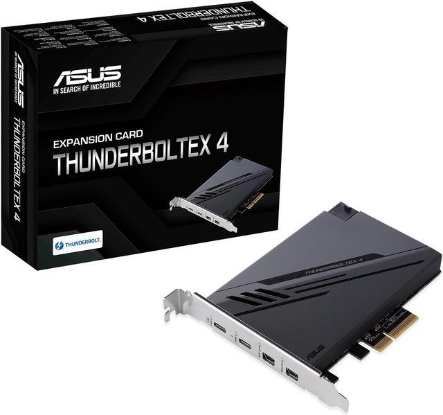 Alt view image 7 of 7 - ASUS ThunderboltEX 4 with Intel Thunderbolt 4 JHL 8540 Controller, 2 USB Type-C ports, up to 40Gb/s Bi-directional Bandwidth and Incorporates DisplayPort 1.4 support, up to 100W Quick Charge
