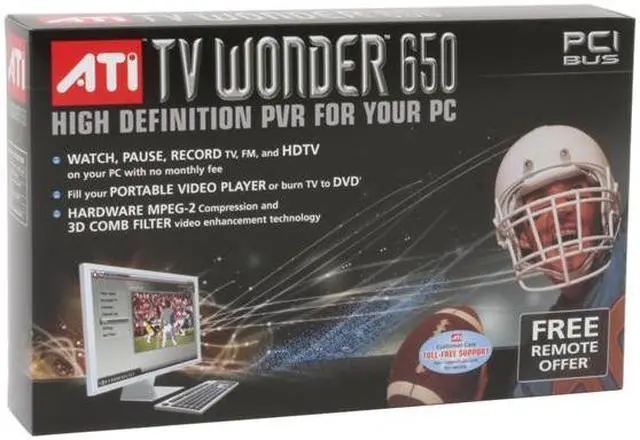 Alt view image 7 of 7 - AMD 100-715331 TV Wonder 650 - High Definition Personal Video Recorder for PC