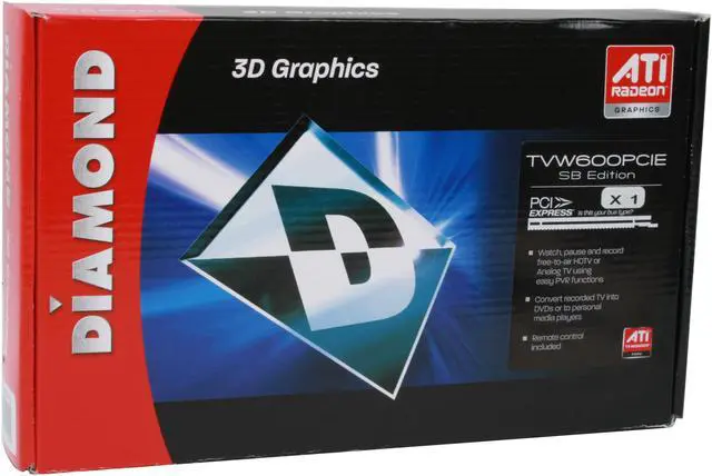 Alt view image 11 of 11 - DIAMOND TVW600PCIE ATI TV Wonder HD 600