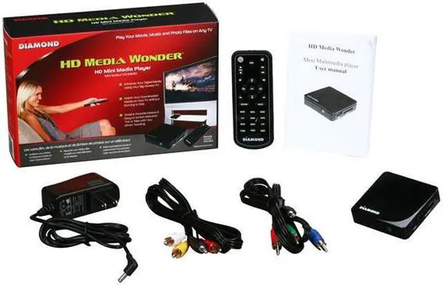 Alt view image 5 of 5 - DIAMOND MP700 HD Media Wonder Mini Media Player