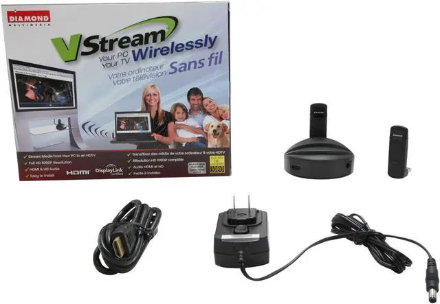 Alt view image 6 of 6 - DIAMOND WPCTV1080H V-Stream wireless PC toTV