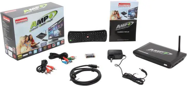 Alt view image 7 of 7 - DIAMOND AMP1000 HD 1080P Android Media Player