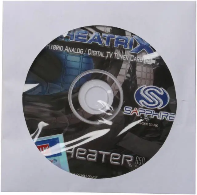 Alt view image 8 of 8 - SAPPHIRE 100204L Radeon Theatrix 650 PRO TV Tuner (Lite Retail)