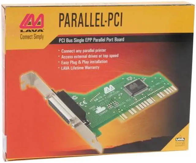 Alt view image 6 of 6 - LAVA Computer PCI Bus Enhanced Parallel Board Model PARALLEL-PCI
