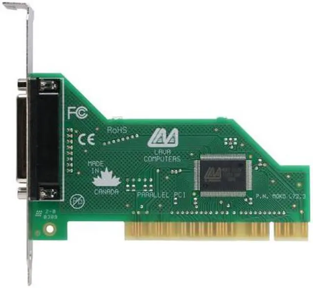 Alt view image 3 of 6 - LAVA Computer PCI Bus Enhanced Parallel Board Model PARALLEL-PCI