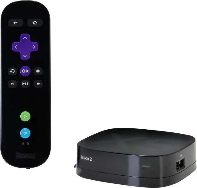 Alt view image 2 of 7 - Roku 2 XS 1080p HD Streaming Media Player Bundle- 2 Motion Sensor Controls Plus 6 ft HDMI Cable & Angry Birds