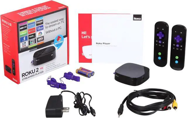 Alt view image 9 of 9 - Roku2 XS Bundle Wireless Streaming Player w/2 game remote& motion controllers