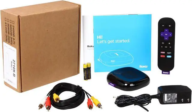 Alt view image 9 of 9 - Roku 1 Digital HD Streaming Media Player - Hulu, Netflix, Youtube, Pandora