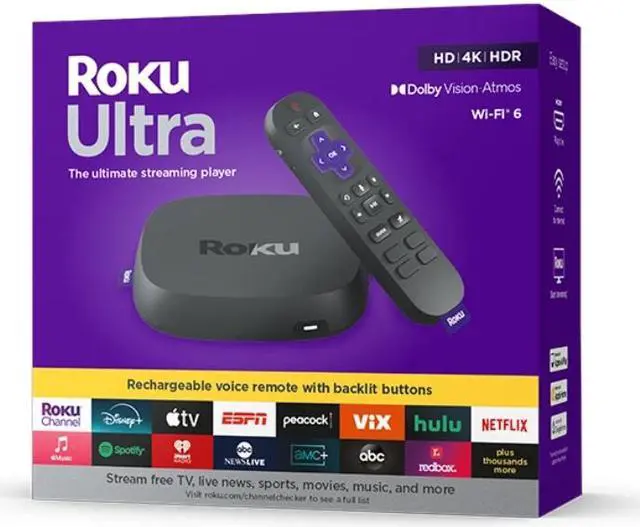 Main image of Roku Ultra 2024 HD/4K/HDR/ Dolby Vision Streaming Player