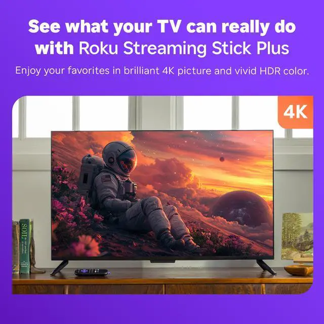 Alt view image 7 of 10 - Roku Streaming Stick 2025 - HD Roku Streaming Device for TV with Voice Remote - Free & Live TV (3840R)