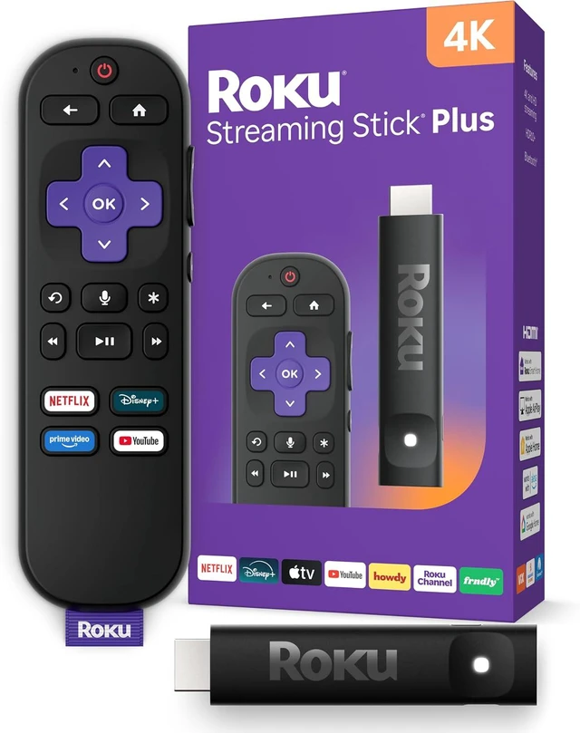 Main image of Roku Streaming Stick Plus 2025 - 4K & HDR Roku Streaming Device for TV with Voice Remote - Free & Live TV (3830R)
