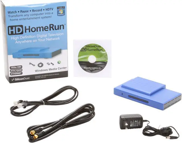 Alt view image 5 of 5 - SiliconDust - HDHomeRun Network-based Single Digital - HDTV Tuner HDHR-T1-US Ethernet Interface