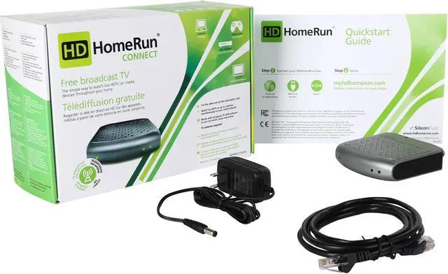Alt view image 7 of 6 - SiliconDust HDHR4-2US(CA) HDHomeRun Connect 2-Tuner ATSC DLNA/UPnP Compatible Streaming Media Player