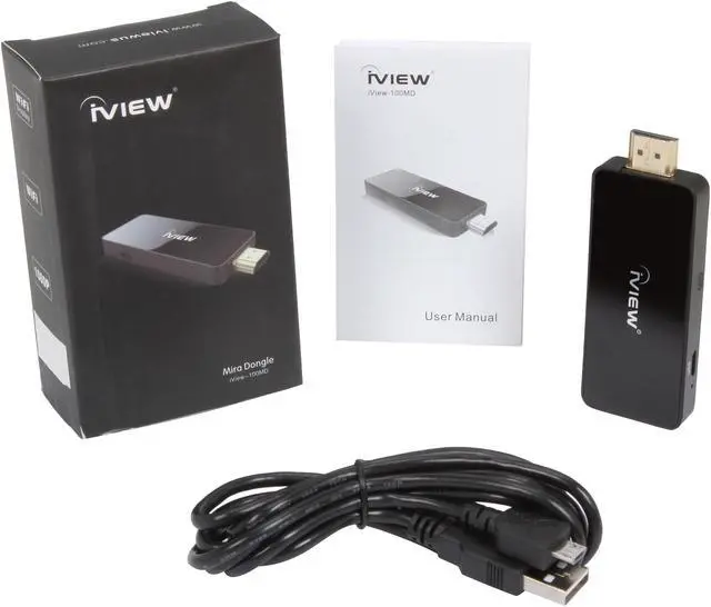 Alt view image 6 of 6 - iVIEW Streaming MiraDongle iVIEW-100MD Streaming from Android 4.2 Smartphone or Tablet to TV