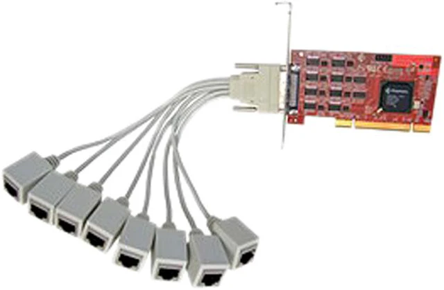 Computerix Comtrol RocketPort Infinity Octa PCIX UPCI 8 Port RJ45F RS-232/422/485 ...
