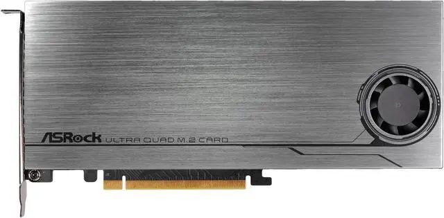Main image of ASRock ULTRA QUAD M.2 CARD PCI-e to 4x M.2 Card