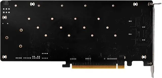 Alt view image 3 of 6 - ASRock ULTRA QUAD M.2 CARD PCI-e to 4x M.2 Card
