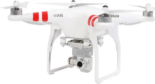 Alt view image 2 of 12 - DJI Phantom 2 Vision+ v3.0 Quadcopter with Gimbal-Stabilized 14MP 1080p Camera CP.PT.000084