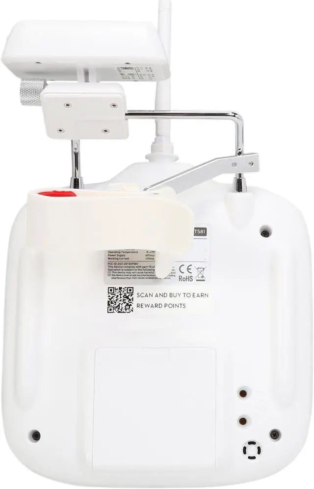 Alt view image 10 of 12 - DJI Phantom 2 Vision+ v3.0 Quadcopter with Gimbal-Stabilized 14MP 1080p Camera CP.PT.000084