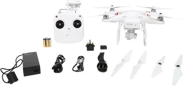 Alt view image 11 of 12 - DJI Phantom 2 Vision+ v3.0 Quadcopter with Gimbal-Stabilized 14MP 1080p Camera CP.PT.000084