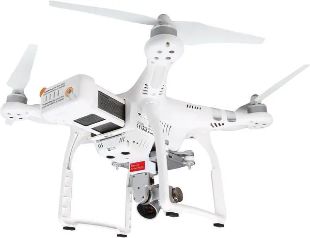 Alt view image 5 of 11 - DJI Phantom 3 Advanced Quadcopter with 1080p Camera and 3-Axis Gimbal White