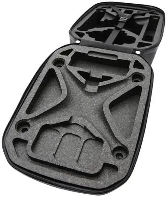 Alt view image 3 of 7 - DJI CP.PT.000239 Hardshell Backpack for Phantom 3 Professional / Advanced / Standard (Black, DJI Logo)