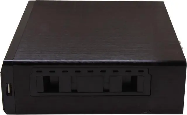 Alt view image 5 of 7 - Pivos AIOS Network HD Media Center PTGMCART35-US – 3.5" SATA I/II Hot Plug HDD Drive Bay HDMI LAN SDHC USB3.0 HTML 5 Browser UPnP P2P MKV Blu-Ray ISO Support