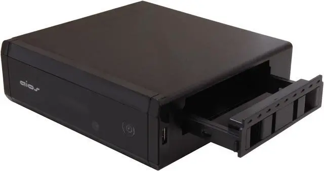 Alt view image 6 of 7 - Pivos AIOS Network HD Media Center PTGMCART35-US – 3.5" SATA I/II Hot Plug HDD Drive Bay HDMI LAN SDHC USB3.0 HTML 5 Browser UPnP P2P MKV Blu-Ray ISO Support